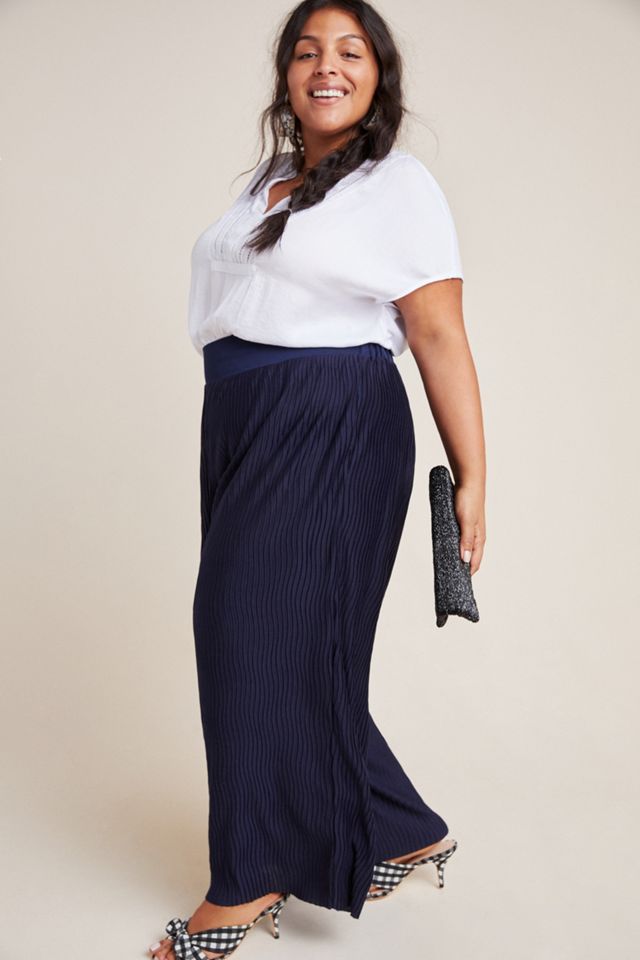 Delano Knit Wide-Leg Pants #7