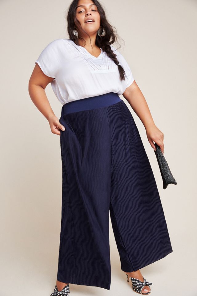 Delano Knit Wide-Leg Pants #4