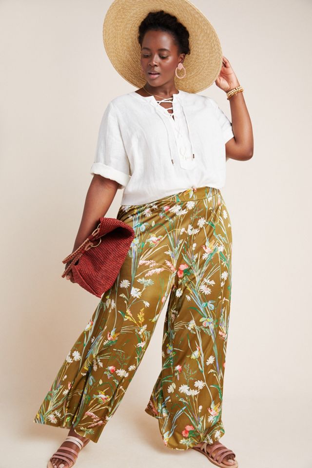 Maeve Shiloh Knit Wide-Leg Pants #5