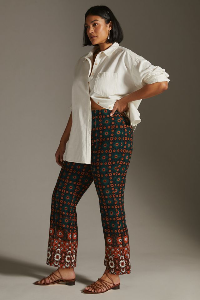 Maeve Knit Kick Flare Pants #6