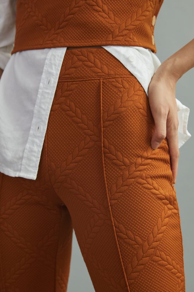 Maeve Pintucked Flare Pants #1
