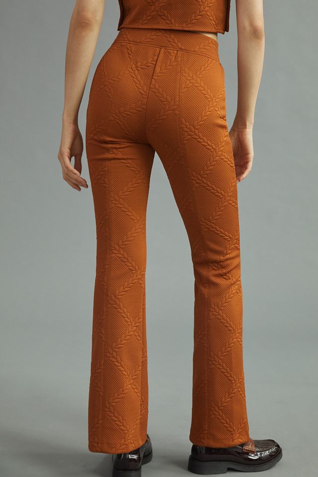 Maeve Pintucked Flare Pants #2