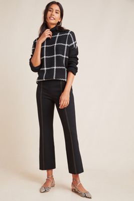 cropped flare pants