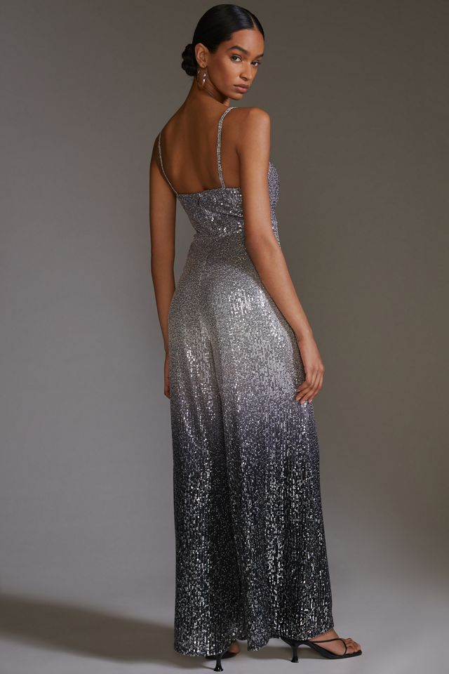 Ranna Gill Ombre-Sequin Jumpsuit #2