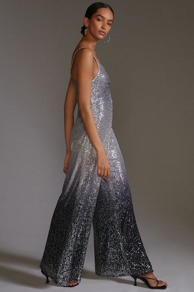 Ranna Gill Ombre-Sequin Jumpsuit #3