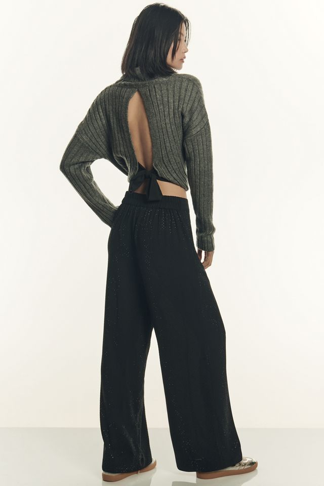 Ranna Gill Crystal Wide-Leg Pants #2
