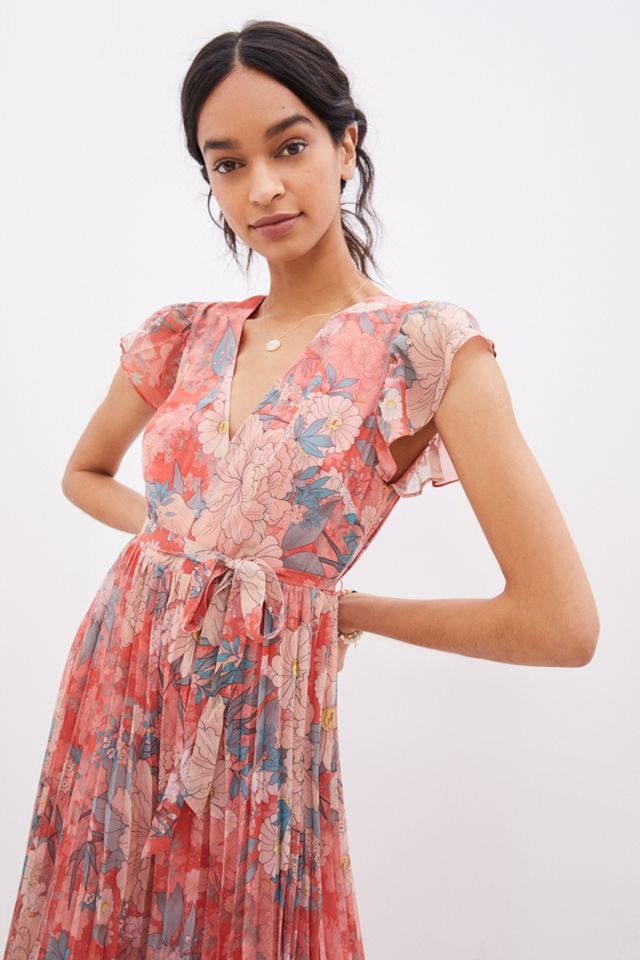 Kachel Parisa Pleated Wide-Leg Jumpsuit #1