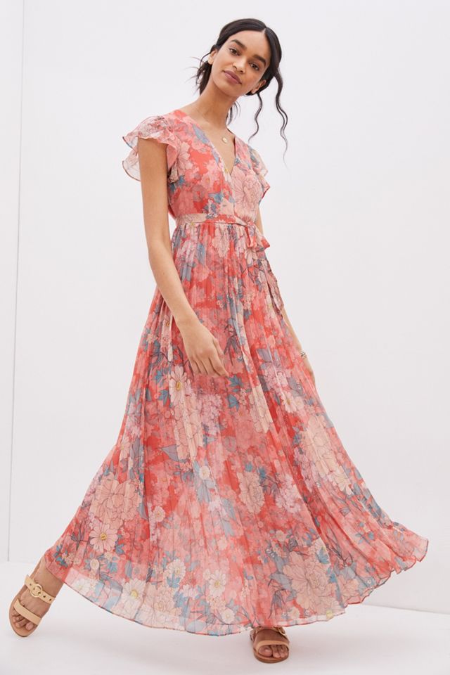 Kachel Parisa Pleated Wide-Leg Jumpsuit #3