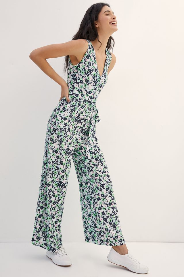 Anthropologie store floral jumpsuit