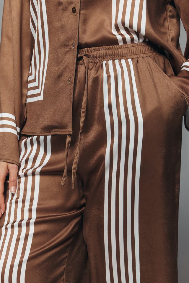 Glamorous Plus Satin Trousers #1