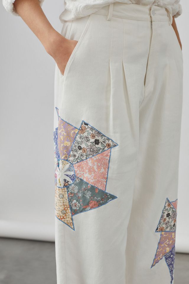 Quilted Patchwork Pants #2