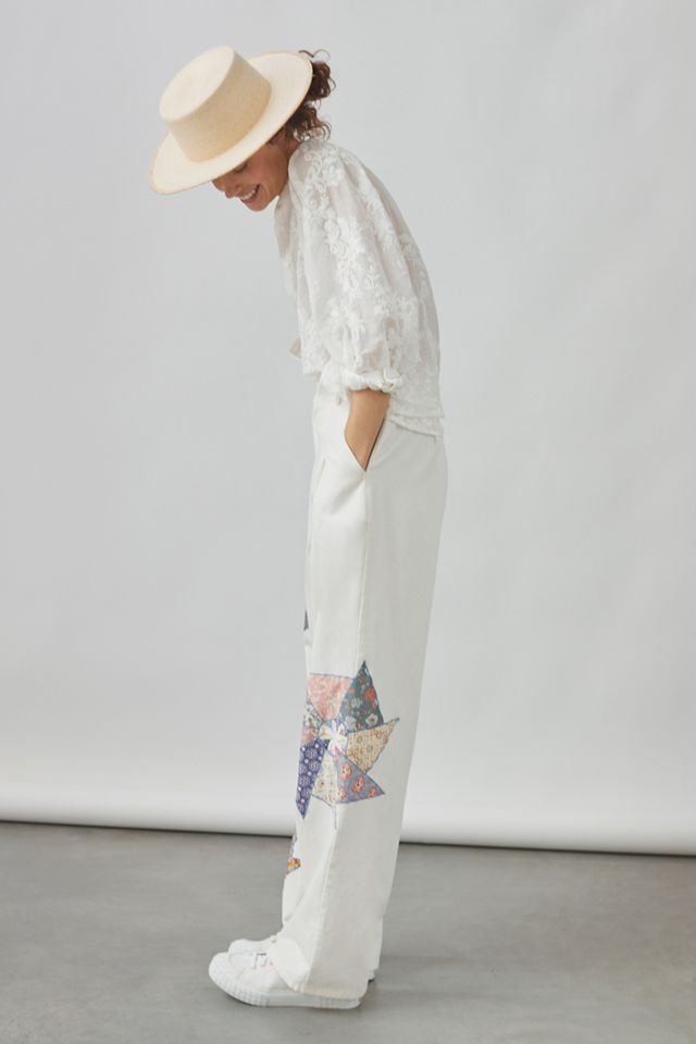 Quilted Patchwork Pants #4