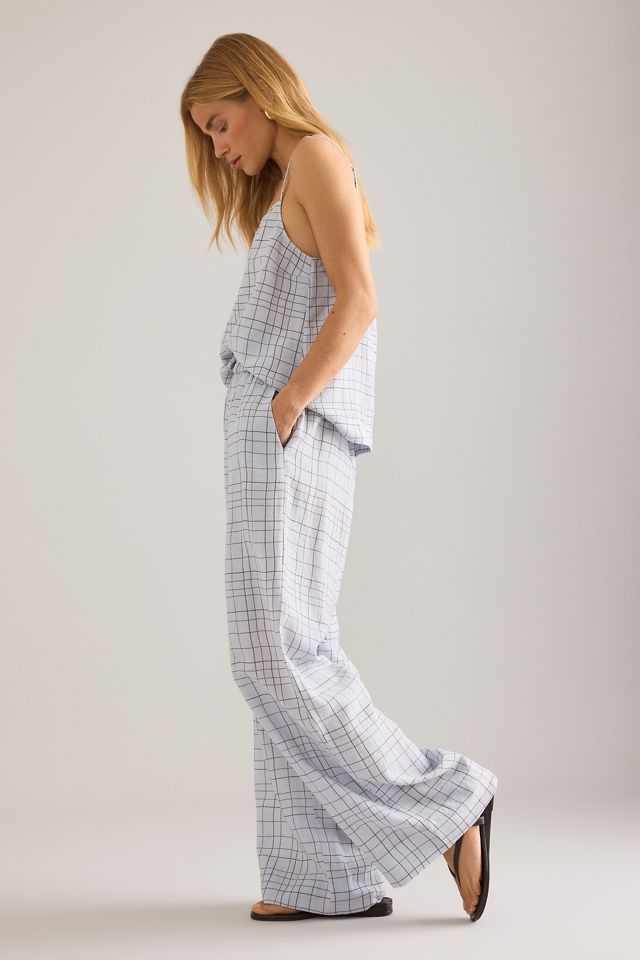 Second Female Chakie Check Wide-Leg Trousers #3