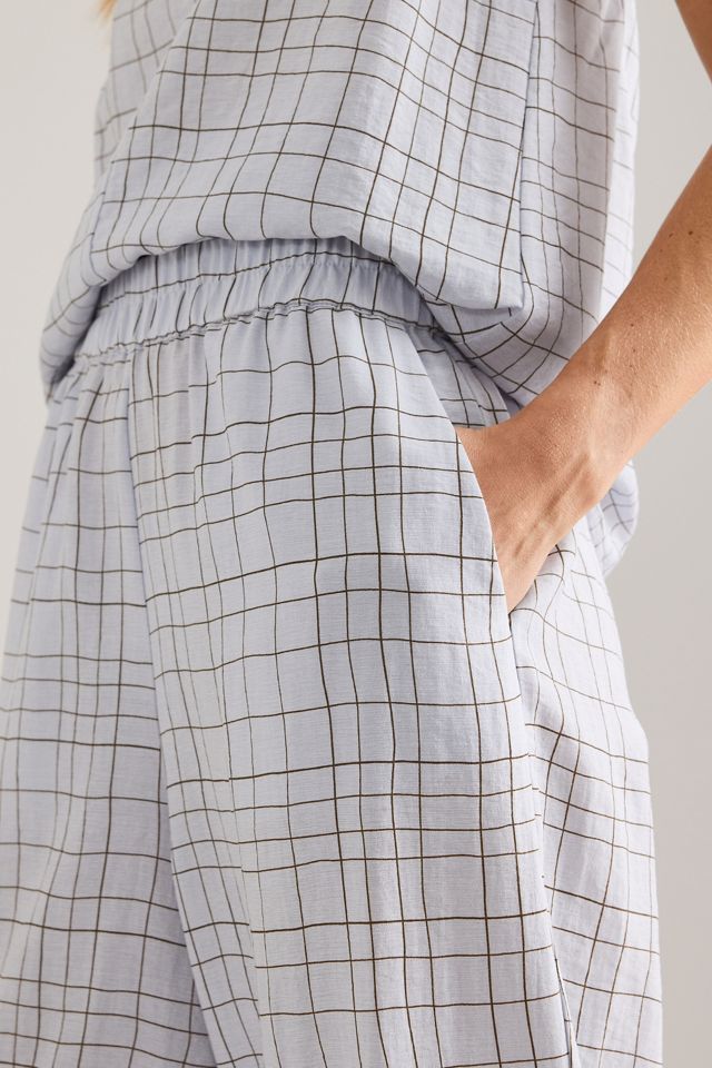 Second Female Chakie Check Wide-Leg Trousers #4