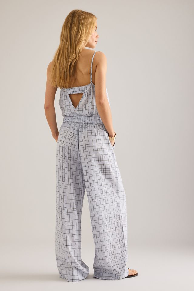 Second Female Chakie Check Wide-Leg Trousers #1