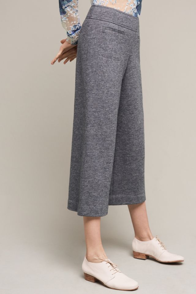 Cropped Boucle Wide-Legs #3