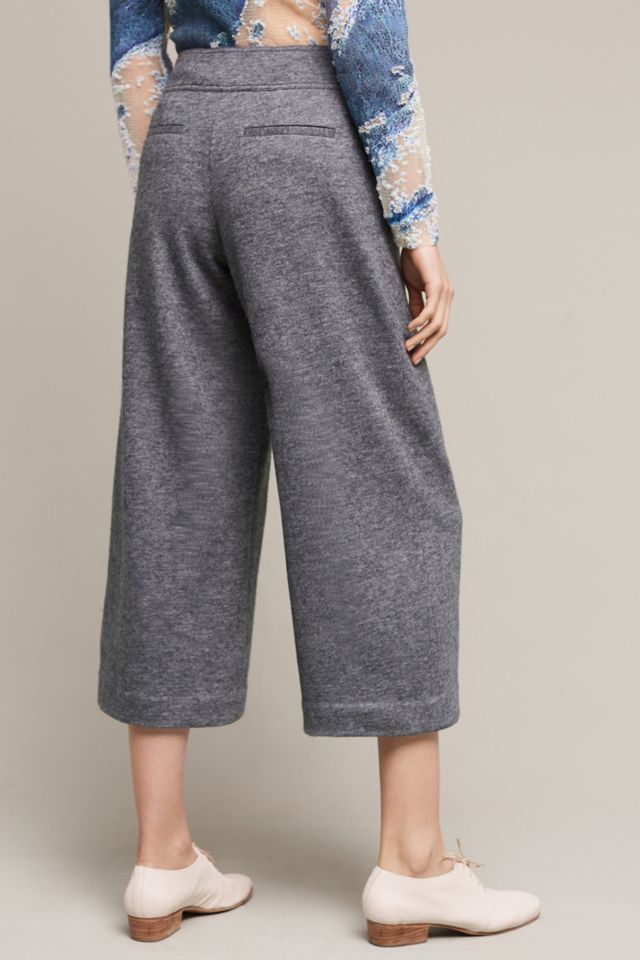 Cropped Boucle Wide-Legs #4