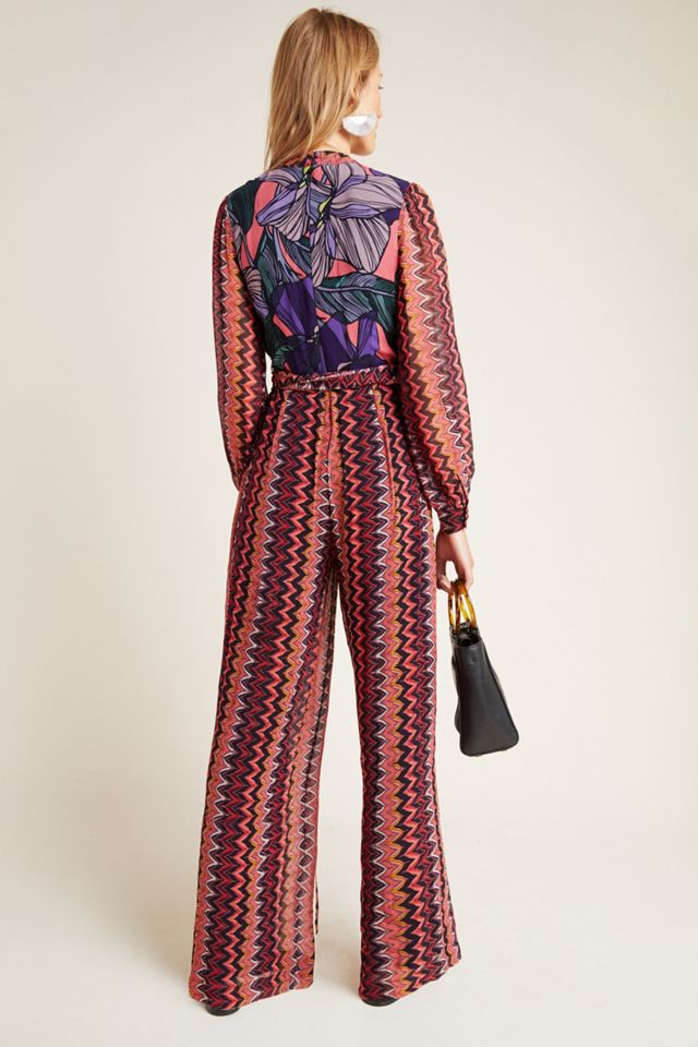 Jeannie Chevron Jumpsuit #1