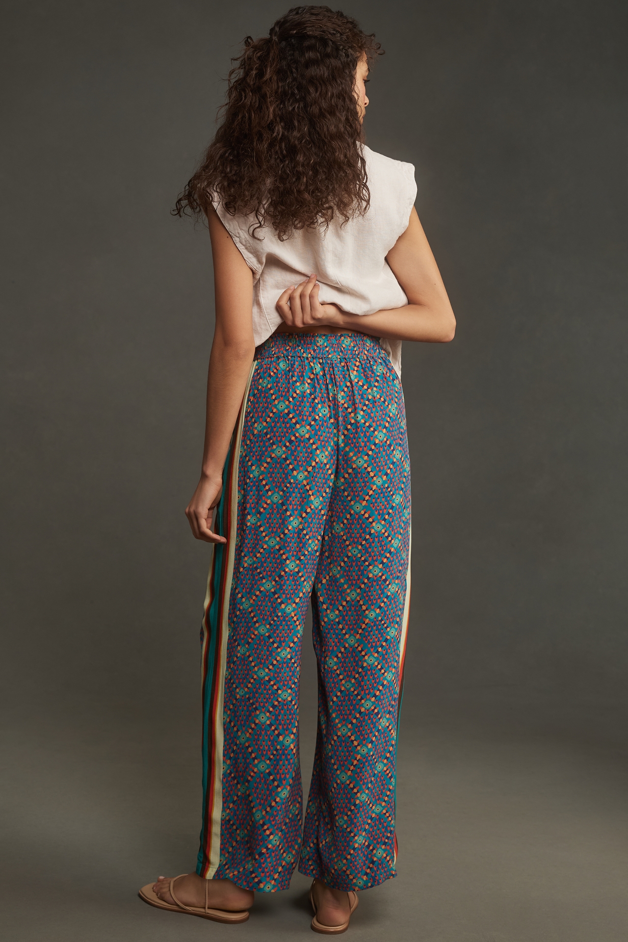 Bl-nk Galexia Pull-On Wide-Leg Pants