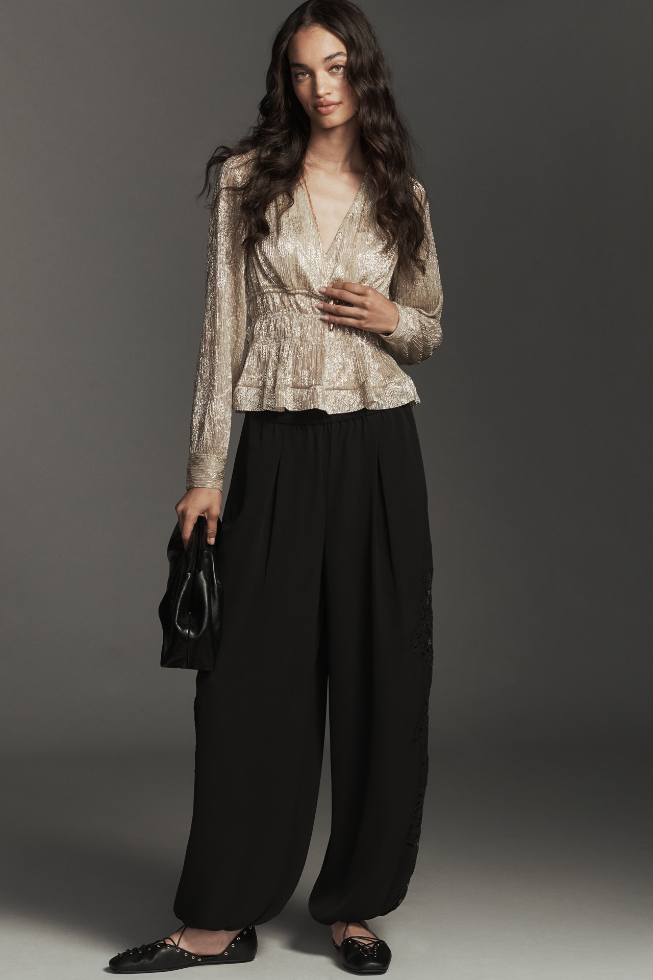 Bl-nk Imogen Lace Balloon Pants