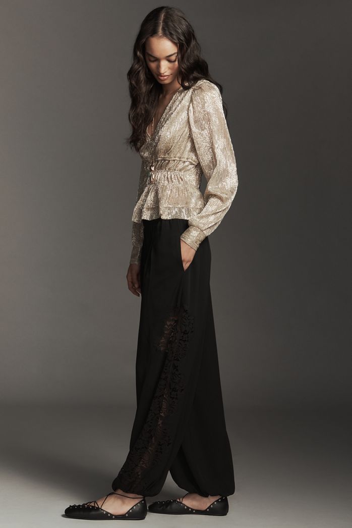 Bl-nk Imogen Lace Balloon Trousers