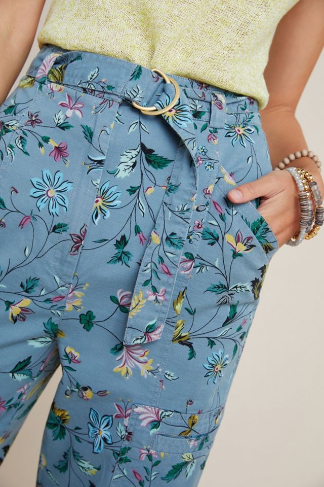 Victoria Floral Cargo Pants #3