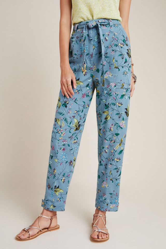 Victoria Floral Cargo Pants #4