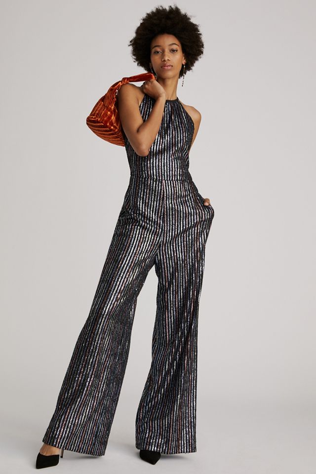 Maeve Disco Halter Jumpsuit #2