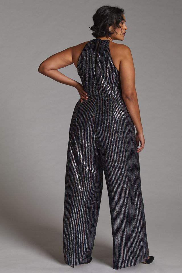 Maeve Disco Halter Jumpsuit #7