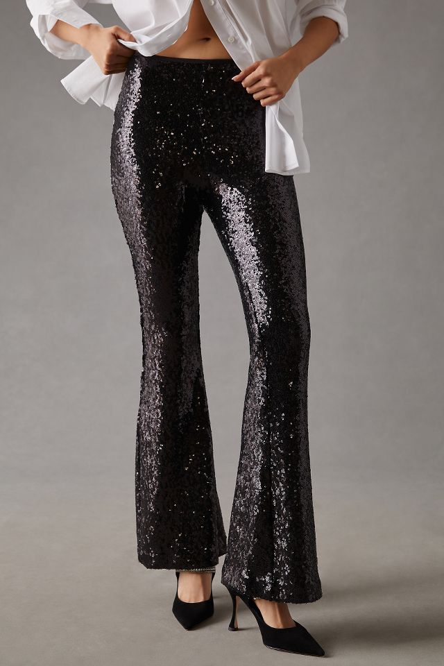 anthropologie sequin pants