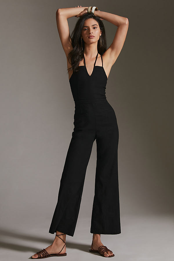 Maeve Strappy Jumpsuit In Black
