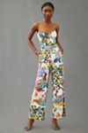 Maeve Cutout Linen Jumpsuit