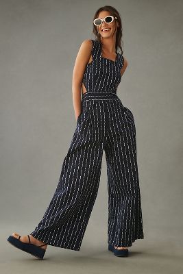 MAEVE MAEVE PINAFORE JUMPSUIT 