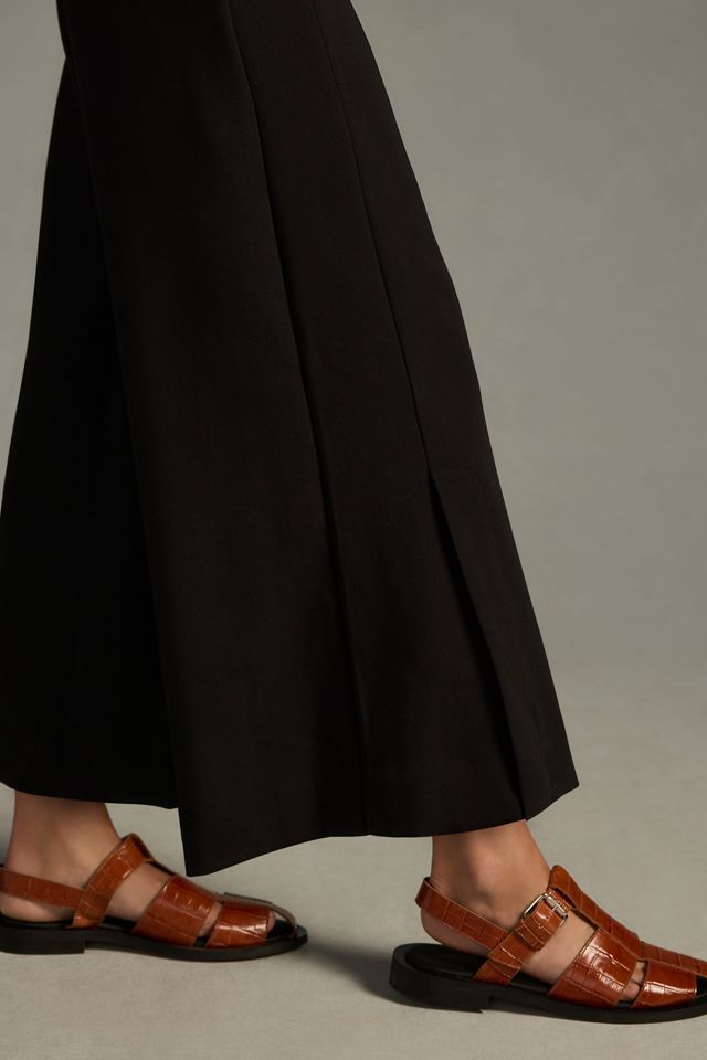 Maeve V-Neck Pinafore Wide-Leg Jumpsuit #4