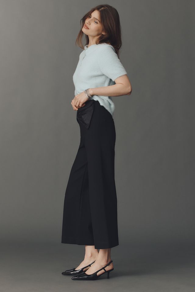 The Colette Crop Bow-Waist Pants by Maeve  #2