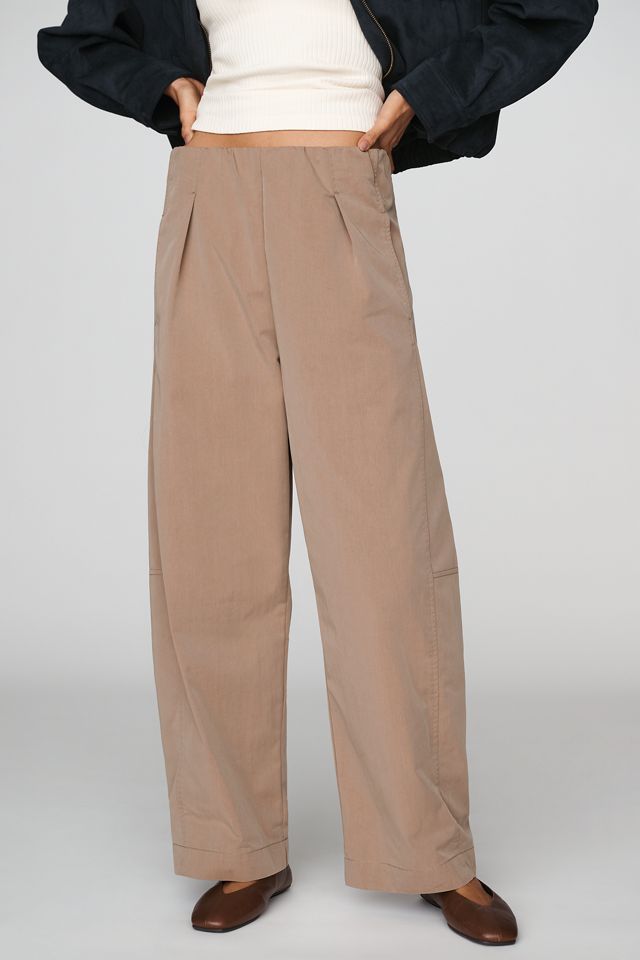 Maeve Curved Khaki Pants #2