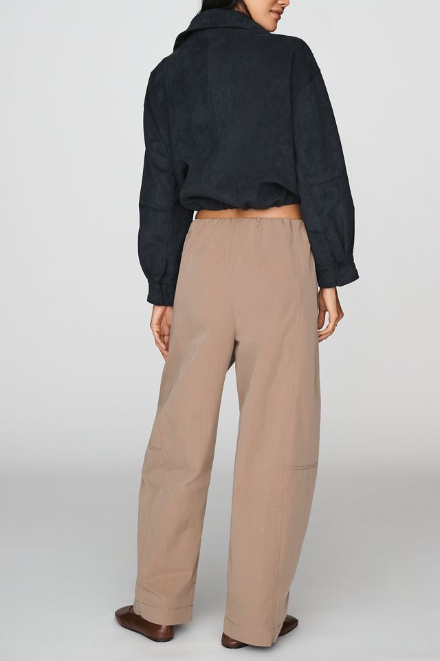 Maeve Curved Khaki Pants #3