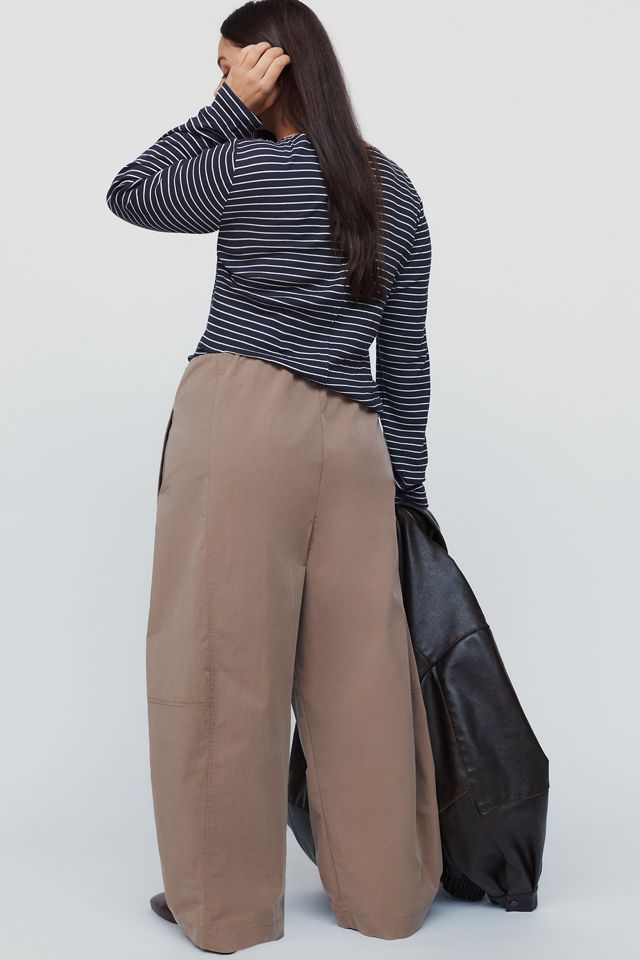 Maeve Curved Khaki Pants #6