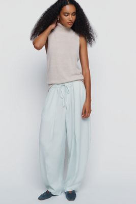 Maeve Silken Tapered Pull On Pants