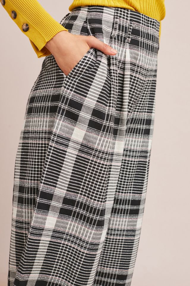 Luca Plaid Wide Legs #3