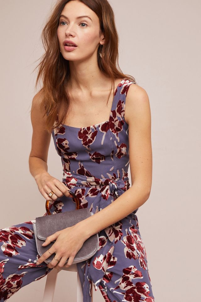 Velvet Burnout Jumpsuit #1