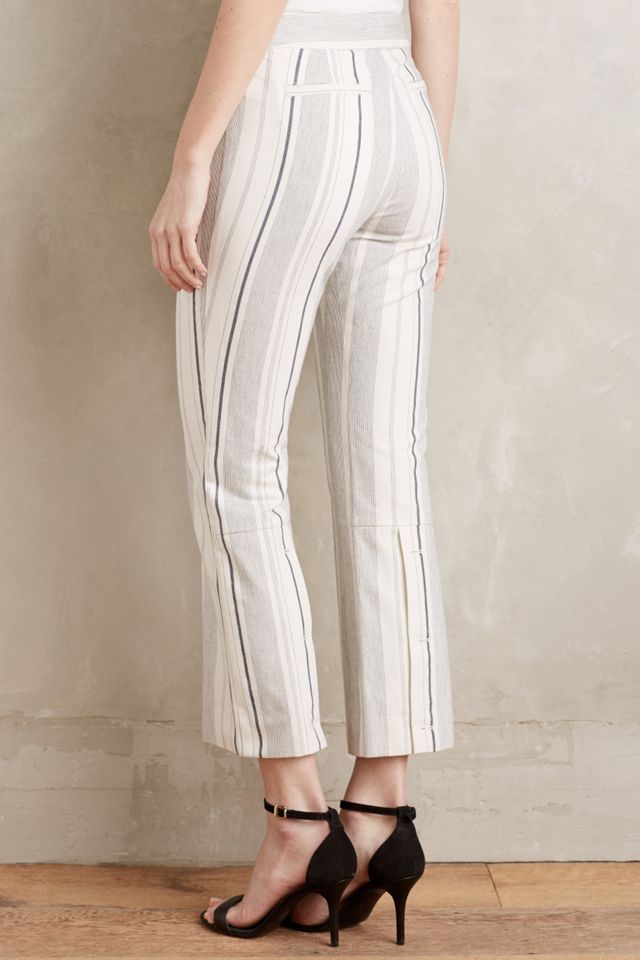 Striped Crop Flare Charlie Trousers #2