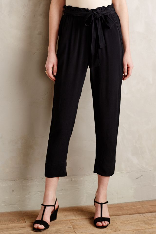 Tapered Paperbag Trousers #1