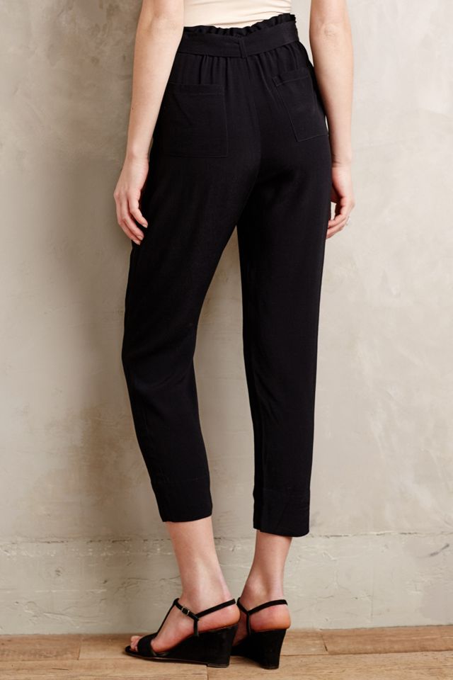 Tapered Paperbag Trousers #2