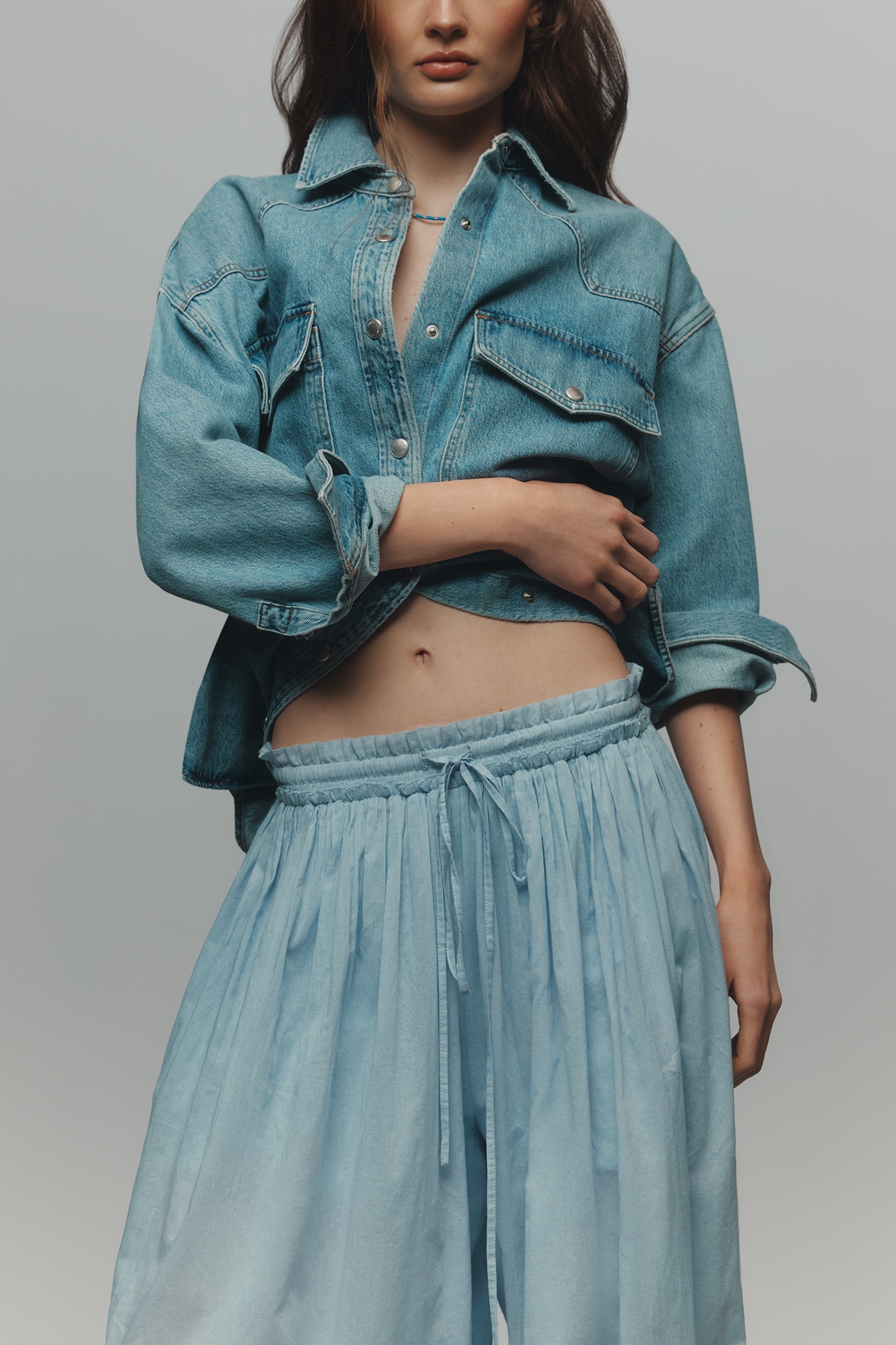 Forever That Girl Cotton Pleated Balloon Pants