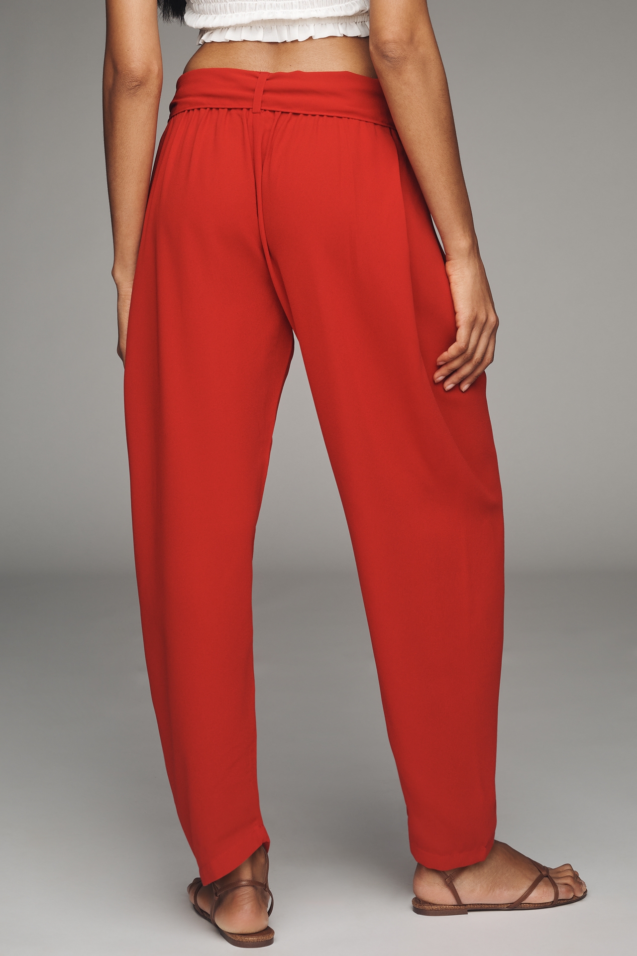 Let Me Be CMS Belted Flowy Pants