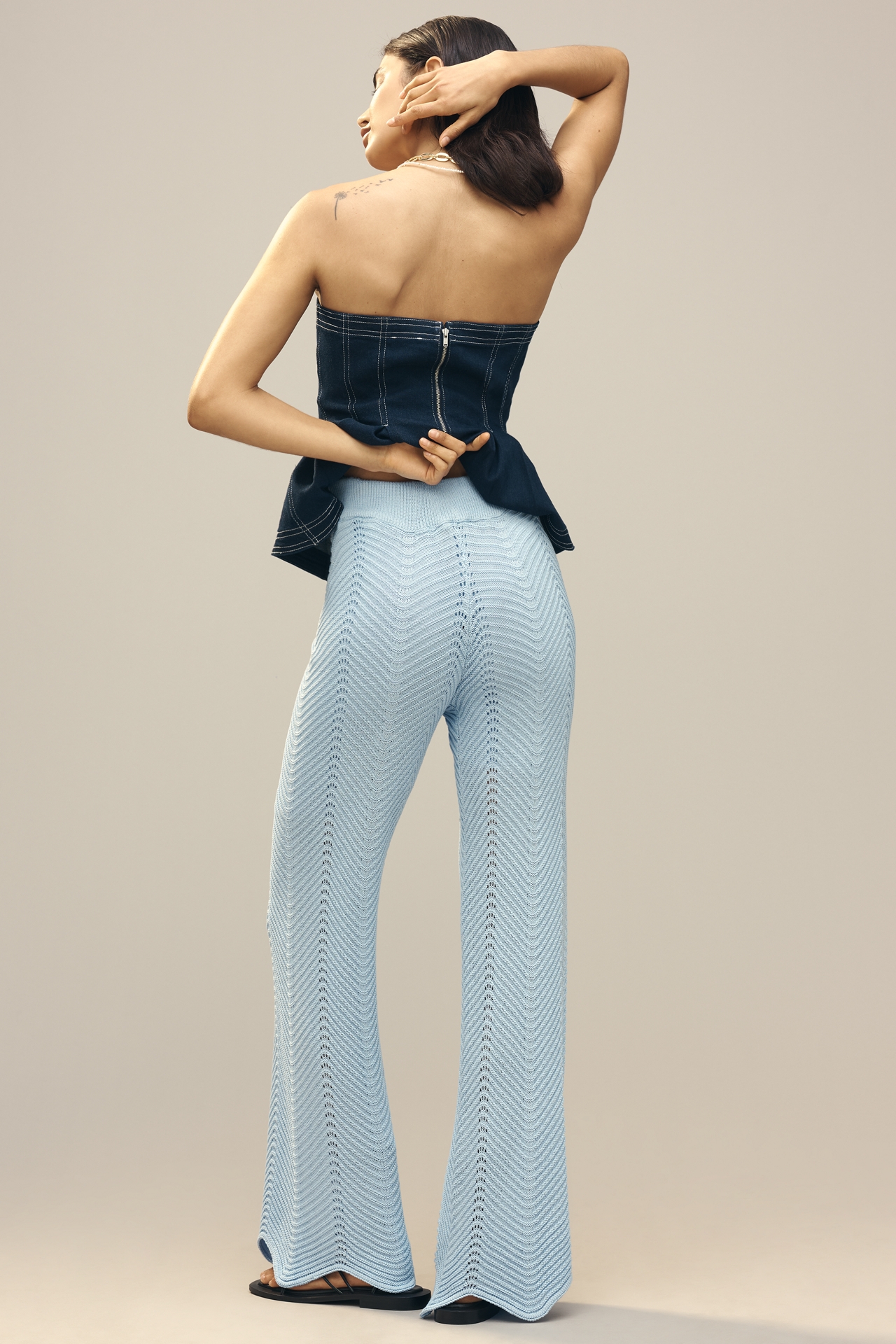English Factory Crochet Pants