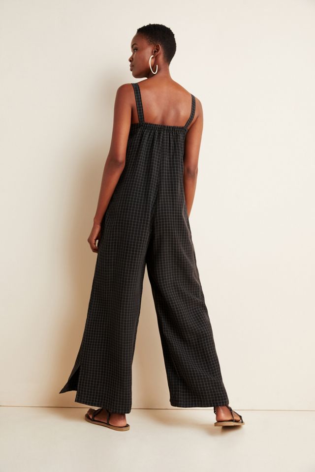 Checked Layering Jumpsuit #1