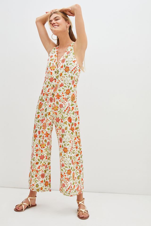 Anthropologie Afternoon Floral on sale Jumpsuit