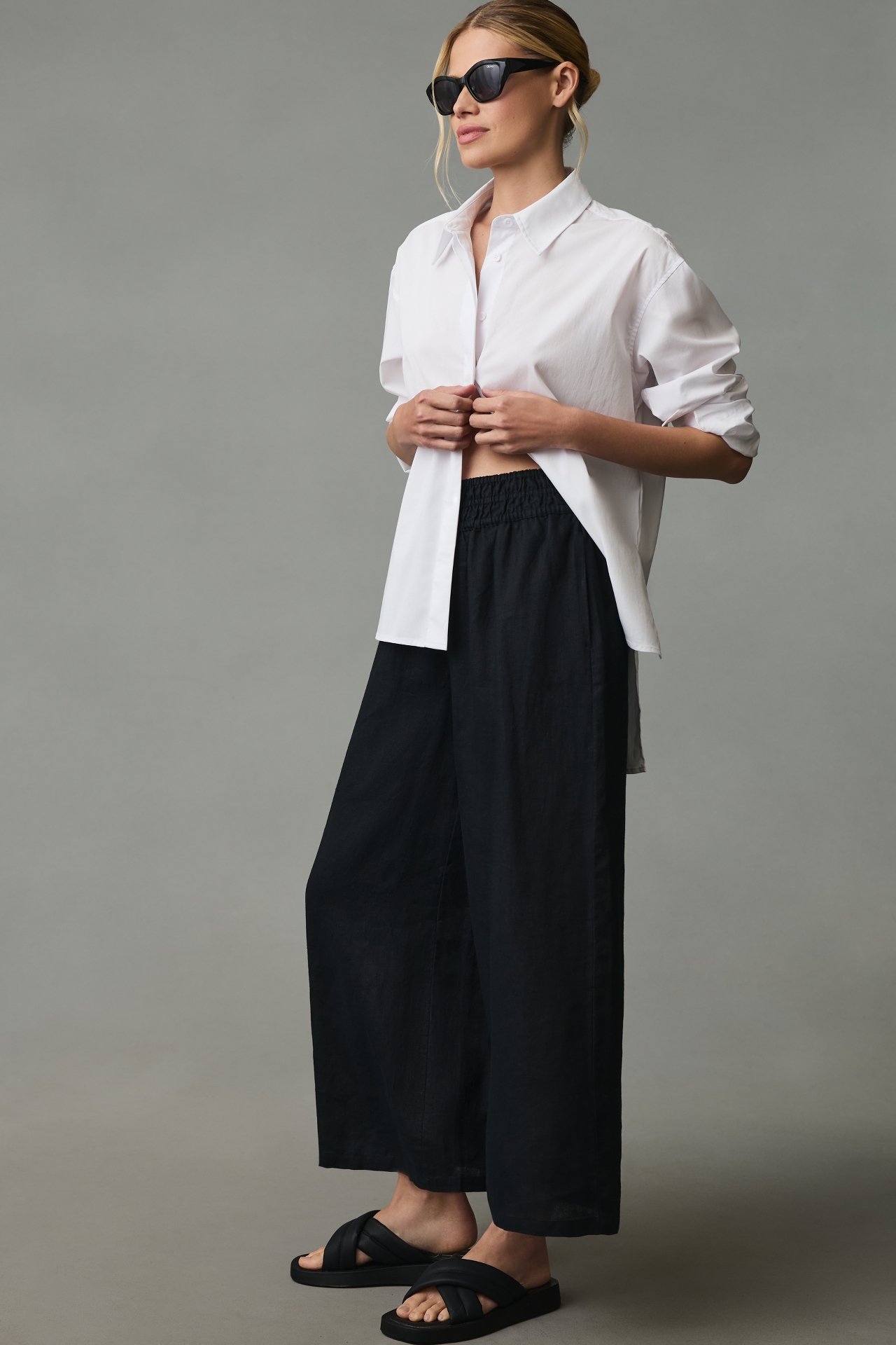 The Somerset Pull-On Pants: Linen Edition